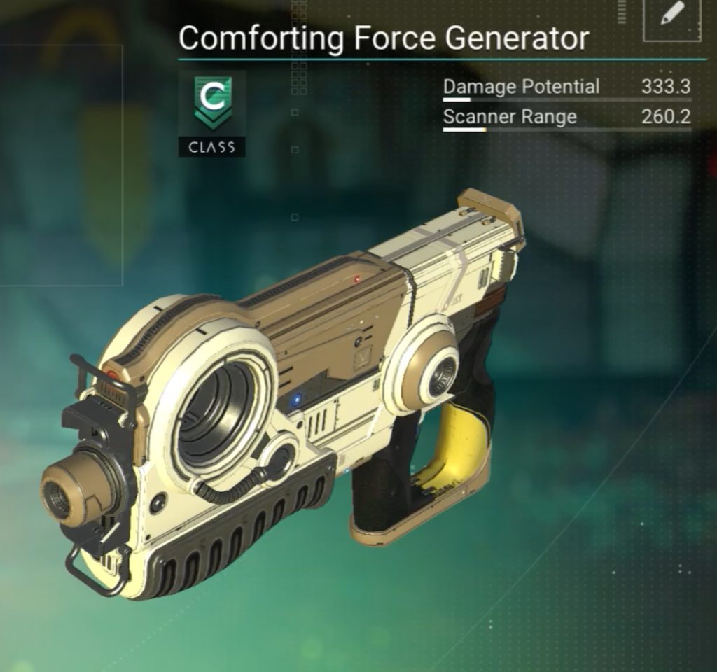 Also, it was named “Comforting Force Generator” when it passed into my hands. Man must have really loved his tool ^^